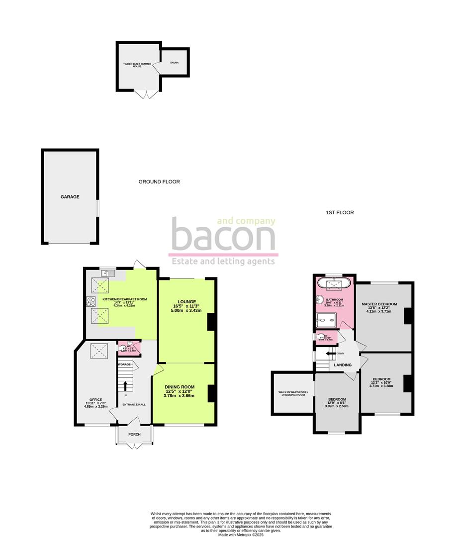 Floor Plan | House - Semi-Detached | Gorse Avenue, Offington, Worthing, West Sussex, BN14 9PG | Sold - Subject to Contract